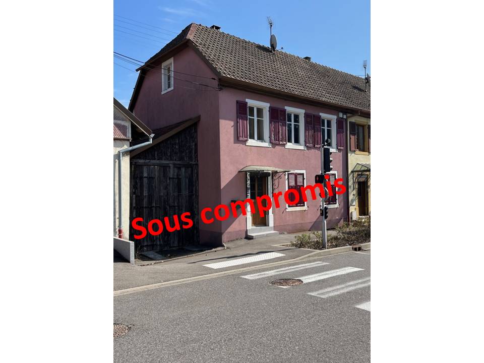 Maison de ville, rénovée, avec jardin et dépendances